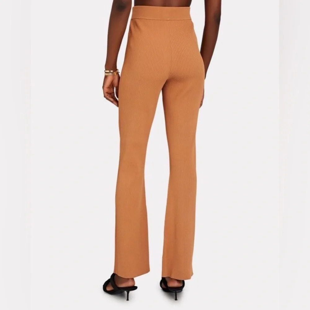 NEW A.L.C Logan Rib-Knit Flared Pants - Picture 7 of 8